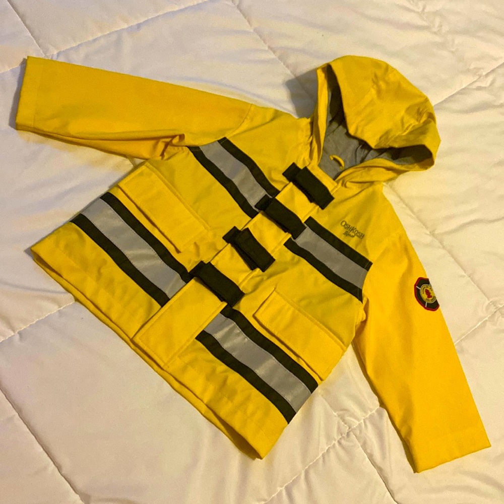 OshKosh B’gosh fireman’s jacket sz 2T